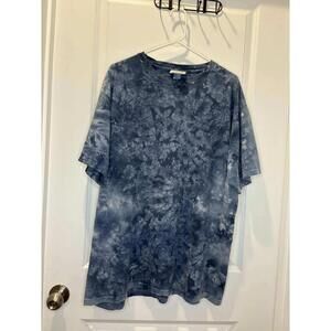 Margaritaville Tie Dye T-Shirt Blue No Shoes No Shirt No Problem Graphic Mens XL